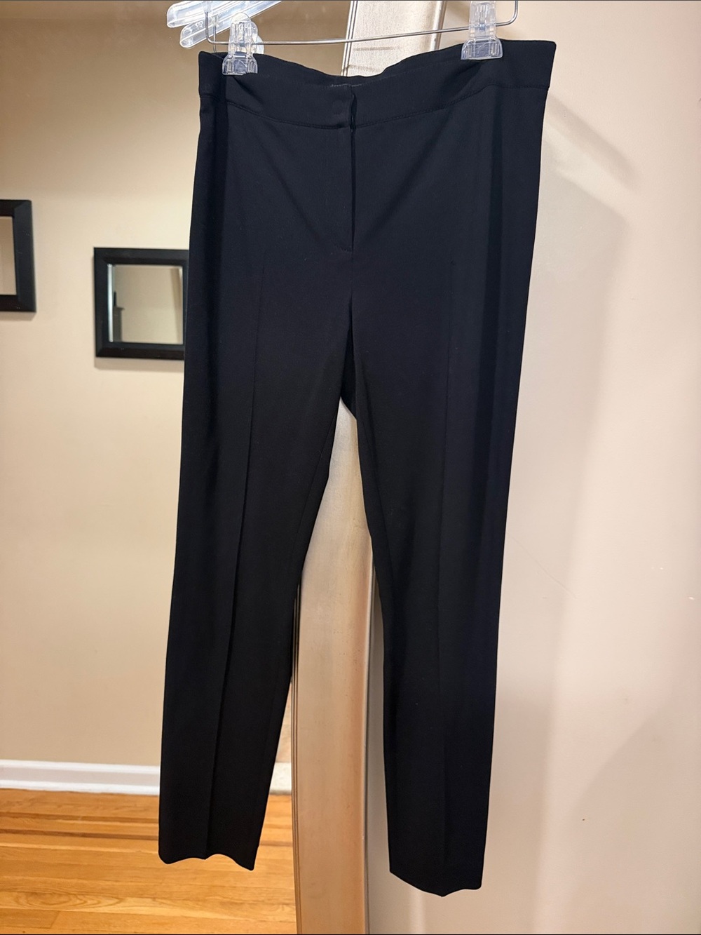 Akris Punto Black Straight Ponte Trousers